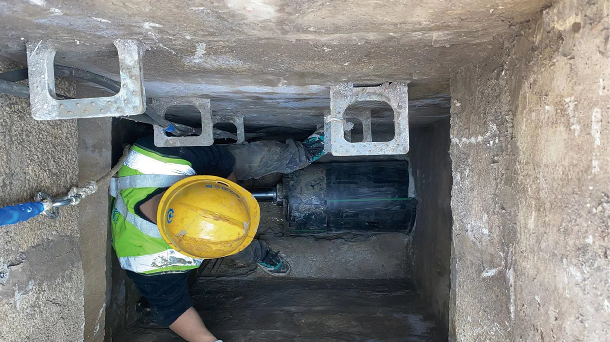 宁津HDPE短管内衬法